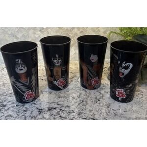 7-Eleven 2010 KISS Super Big Gulp‎ Cups - Complete Set of 4